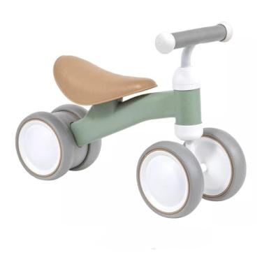 Imagem de Bicicleta de Equilibrio Infantil 4 rodas Sem Pedal (Verde)