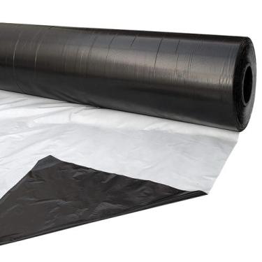 Imagem de Plastico Mulching 1,8X4m Cobertura Solo Preto E Branco - ARRUD ESTUFAS
