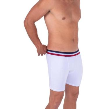 Imagem de Kit C/3 Boxer ALGODAO Masculino LONG LEG Cueca Box Confortavel Revenda