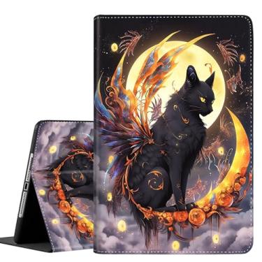 Imagem de Capa para Samsung Galaxy Tab S10 Lite/S10 FE 2025/ S9 FE 10,9 polegadas/S9 11 polegadas 2023, capa protetora inteligente com suporte multiângulo, capa à prova de choque automática hibernar/despertar