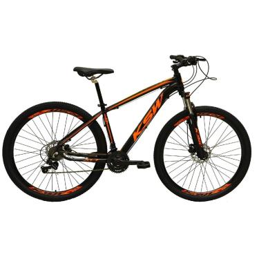 Imagem de Bicicleta Aro 29 KSW XLT Shimano 24v K7 Freio Hidráulico Garfo Suspensão com Trava-Unissex