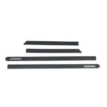 Imagem de Jogo De Friso Lateral Pintado Cinza Acier Logan