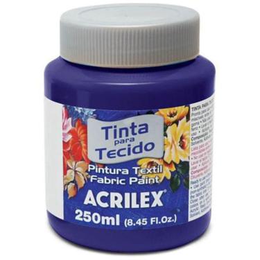 Imagem de Tinta Para Tecido Fosca 250 Ml - Acrilex - Violeta