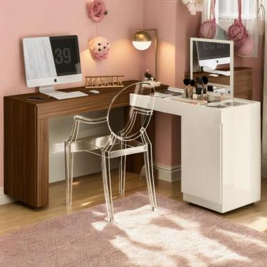 Imagem de Gabinete Toucador Francine Freijo Off White