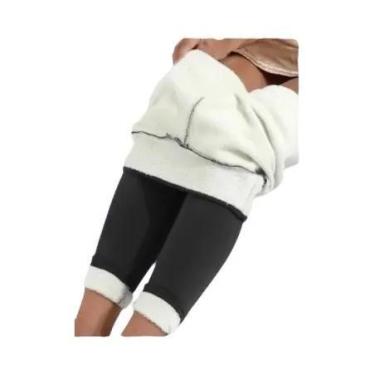 Imagem de Calças De Yoga Femininas De Cintura Alta Para O Inverno, Leggings Térm
