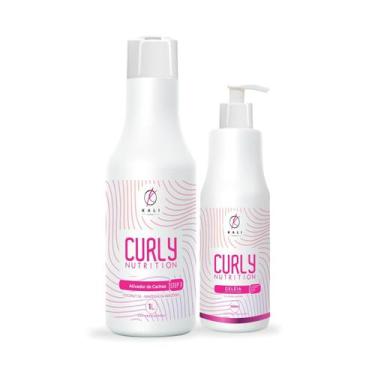 Imagem de Kit Cachos Ativador 1L E Máscara Gelatina 500G Óleo De Coco - Kali Cos