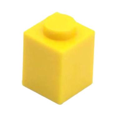 Imagem de 100 Peças De Blocos De Montar Compatíveis MOC 1x1 3005, Brinquedos Edu