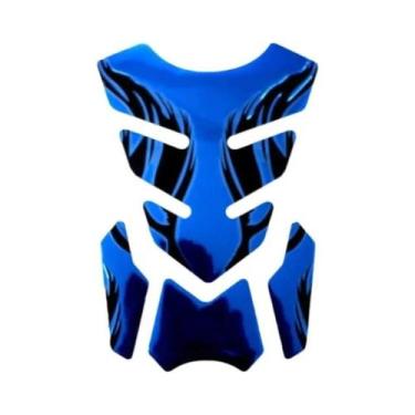 Imagem de Adesivo 3D Para Tanque De Moto, Protetor De Óleo E Combustível Em Form