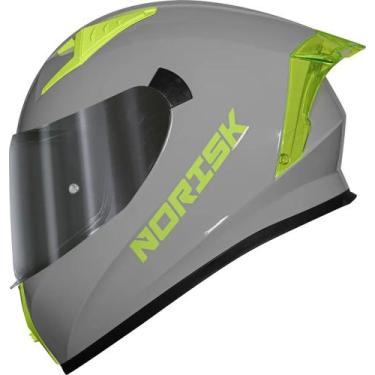 Imagem de Capacete Norisk Flow Monocolor Cinza, 62/XL