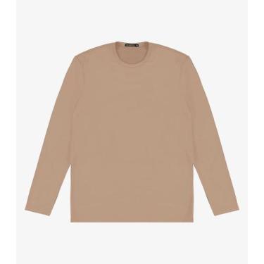 Imagem de Camiseta Masculina Manga Longa Térmica Diametro Marrom - Diametro Basi