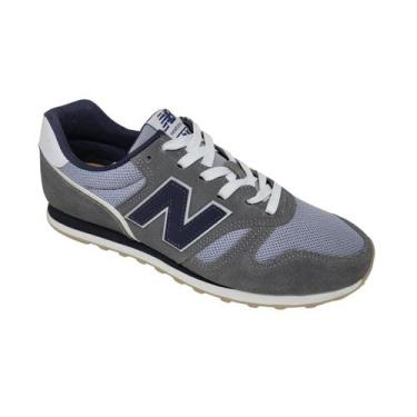 Imagem de Tenis New Balance 373v2 m Masculino, Cinza, 42