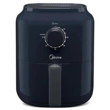 Imagem de Fritadeira sem oleo air fryer midea 3l 1325w c/ timer azul 127v, Azul,