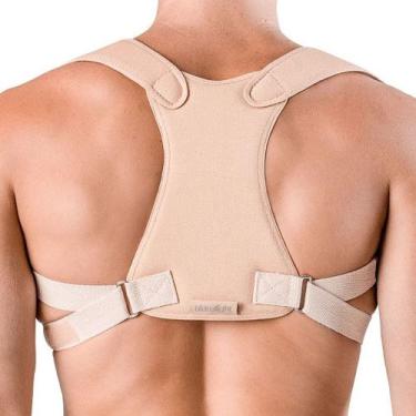 Imagem de Corretor Postural Bege Colete - Hidrolight, P