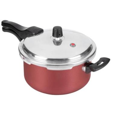 Imagem de Panela de Pressão Fast Antiaderente Fechamento Externo 3L Cereja Nacio