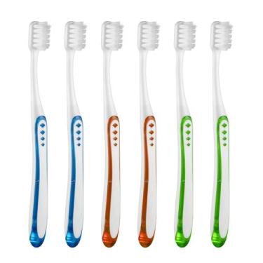 Imagem de Escova de dentes Frekare Extra Macia Micro Nano 6 unidades