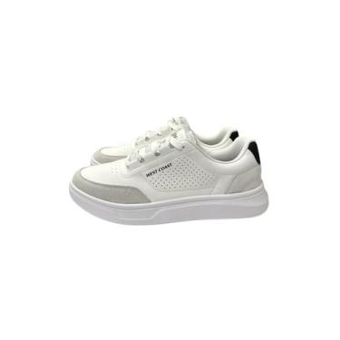 Imagem de SAPATENIS MASCULINO WEST COAST 313124 Tamanho:39Cor:BRANCOGênero:MASCU