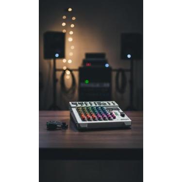 Imagem de Mesa De Som 6 Canais Mixer Com Bluetooth USB Efeitos - Congratulations