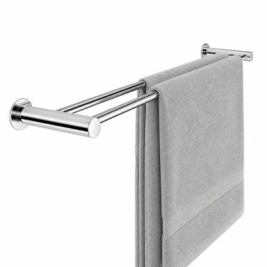 Imagem de Toalheiro Porta Toalha Duplo Para Banheiro 100cm Inox 304 Ref. RR1016 