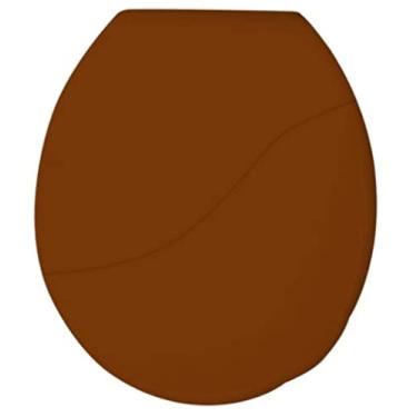 Imagem de Assento Sanitário Plus Bellart Marrom Claro Com diametro De 449 x 385 x 41 mm Durín