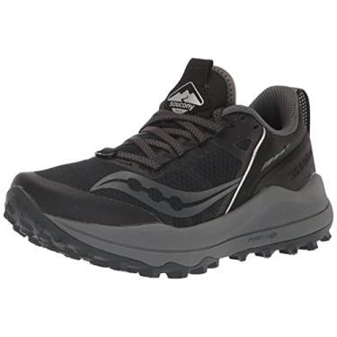 Imagem de Saucony Tênis de corrida feminino Xodus Ultra, Preto/Carvão, 35