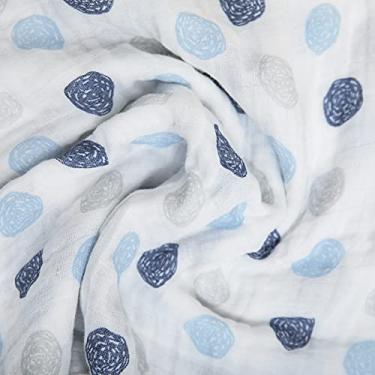 Imagem de Papi Textil Cueiro Swaddle Papi Soft Estampado 100 Cm X 80 Cm Contem 03 Un