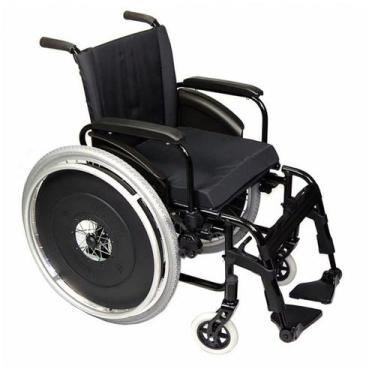 Imagem de Cadeira De Rodas Ulx 60cm Preta - Ortobras