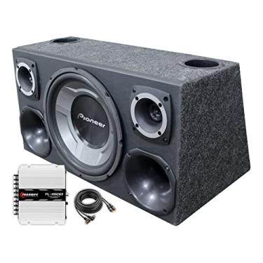 Imagem de Caixa Som Automotivo Trio Sub Pioneer + Taramps Tl1500