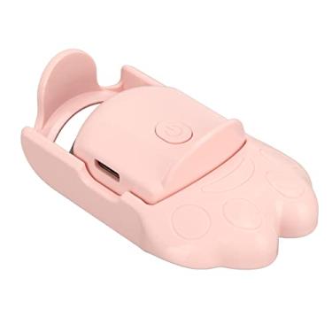 Imagem de Modelador de Cílios Aquecido USB Portátil Com Desligamento Automático Curvador de Cílios Elétrico para Meninas para Salão de Beleza (Rosa)
