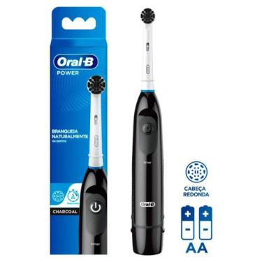 Imagem de Escova Dental Elétrica Charcoal Oral-B Power À Pilha 1 Unidade - Oral