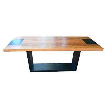 Imagem de Mesa Rústica Âmbar em Madeira de Demolição - Cód 2370