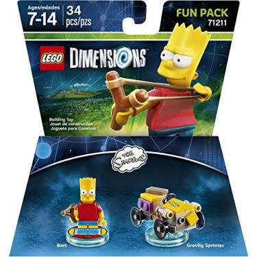 Imagem de Simpsons Bart Fun Pack - Lego Dimensions