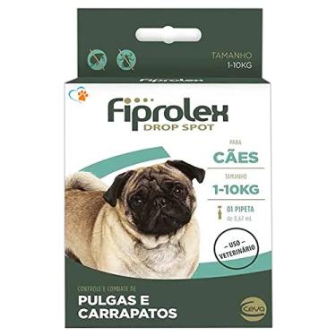 Imagem de Ceva - Fiprolex Drop Spot Antipulgas para Cães até 10kg - 0,67ml