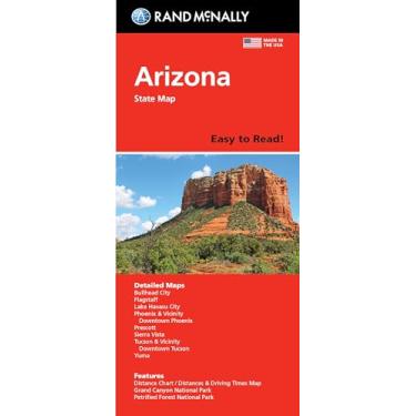 Imagem de Rand McNally Easy to Read Folded Map: Arizona State Map