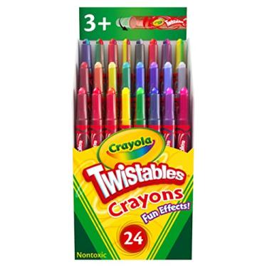 Imagem de Crayola Fun Effects Mini Twistables Crayons, 24-Count, 1 pack