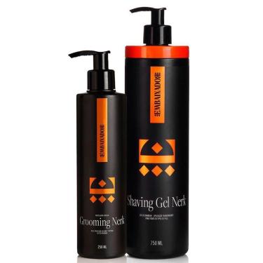 Imagem de Grooming Capilar Nerk + Shaving Gel Nerk Embaixador 750Ml