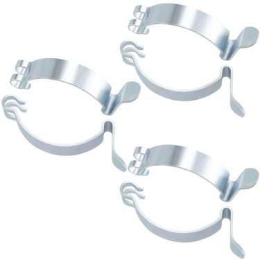 Imagem de KIKOOD 6 pçs filtro de ar carro limpador caixa caixa tampa mola clipe braçadeira prata para conjuntos de carro