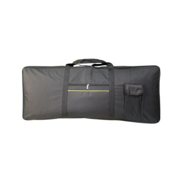 Imagem de Dynwave Bolsa para teclado eletrônico, bolsa para show, à prova d'água, portátil, estojo para teclado eletrônico, bolsa de órgão reforçada para viagens de, 61 Chaves