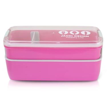 Imagem de Pote Marmita de 2 Andares 750ml (PINK)