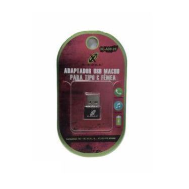 Imagem de Adaptador USB macho para tipo C Fêmea - XC-ADP-29 - X-CELL
