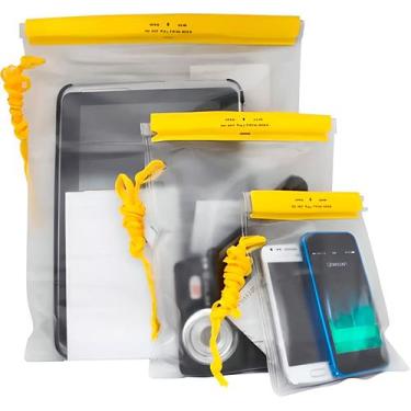 Imagem de Kit 3 Bolsa Impermeável Celular Mergulho Praia Estanque Ntk - Nautika