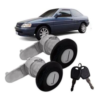 Imagem de Par Cilindro Porta Miolo Chave Escort Verona Sapão 1993 1994 1995 1996