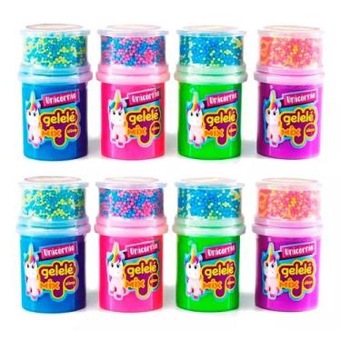 Imagem de Geleca Gelelé Mix Slime Unicórnio - 152g Doce Brinquedo