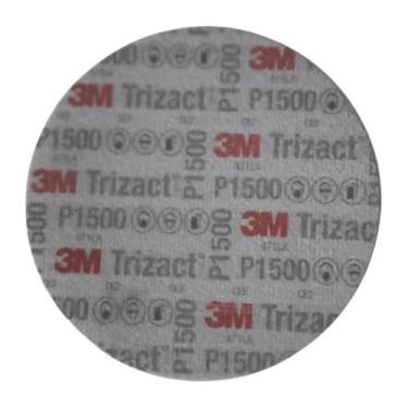 Imagem de Disco trizact p1500 152mm 3m abrasivo polimento cuidado automotivo
