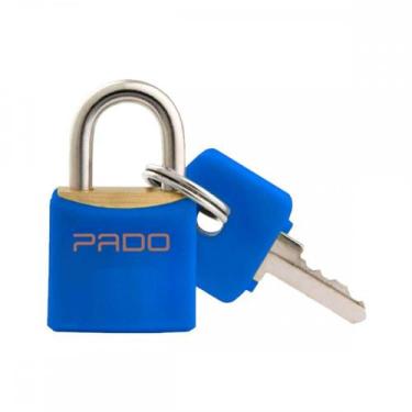 Imagem de Cadeado Pado Color 25 Azul - pado cadeados