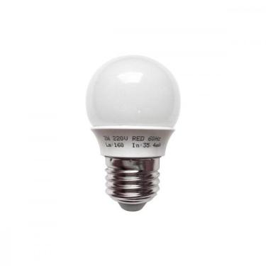 Imagem de Lampada Led Bolinha Ecolume E27 2W X 220V Vermelha 27174, 220V
