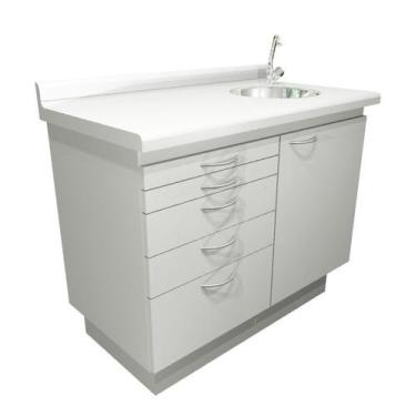 Imagem de Móveis Odontológicos - Compact Duplo Light - Gaveteiro/pia - Beckmann 