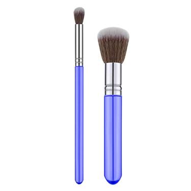 Imagem de Conjunto de 2 peças de pincéis macios de pintura de bolo para espanar, conjunto de pincéis de biscoito de açúcar fondant suprimentos de decoração de bolos