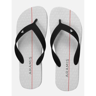 Imagem de Chinelo Aramis Masculino ARM1141 Logo Sash Branco-Masculino