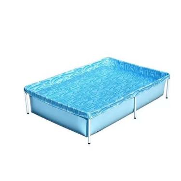Imagem de Piscina Plástica Armação Retangular Azul 1000l Mor