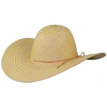 Imagem de Chapéu De Palha Carnaúba Natural Country Marcatto 33006  - Couros ALLA
